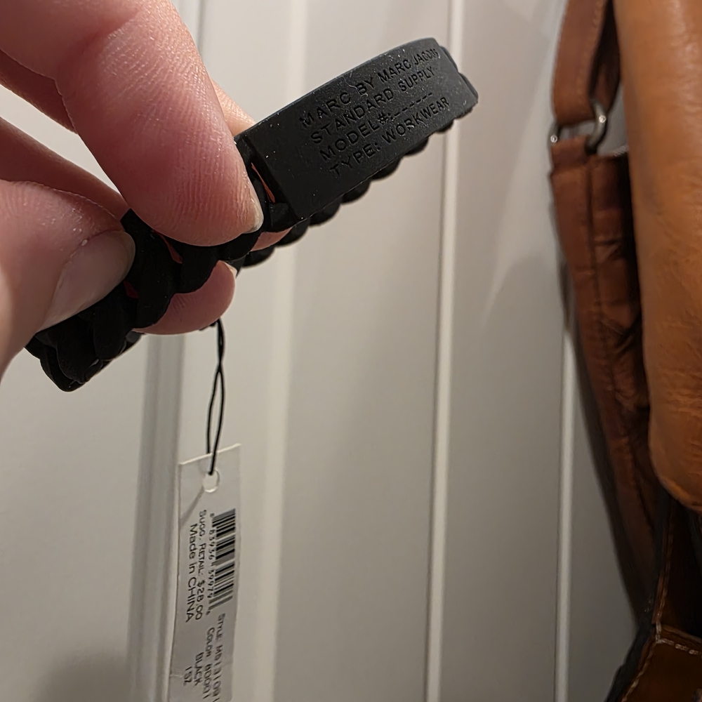 Marc Jacobs Men's Black Bracelet - Picture 1 of 3